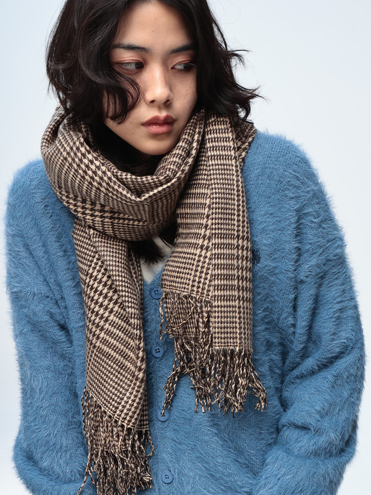 WOODENDOLL(ウッディンドール) 大判 チェックマフラー - グッズ