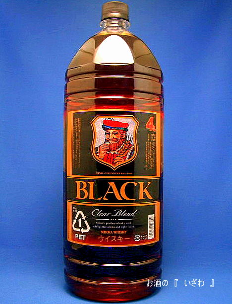 ニッカウイスキー ブラックニッカ クリアブレンド 4000ml アサヒビール