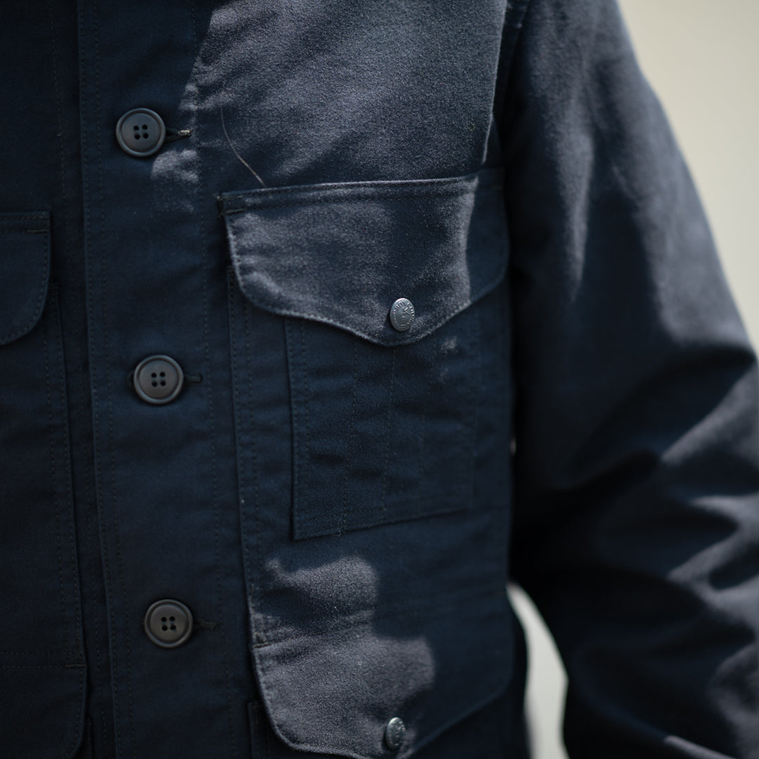 Cruiser Jacket Moleskin dark navy – BONCOURA Official Online Store