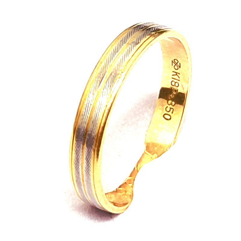 K18/Pt850コンビ リングの買取実績 | 買取専門店さすがや