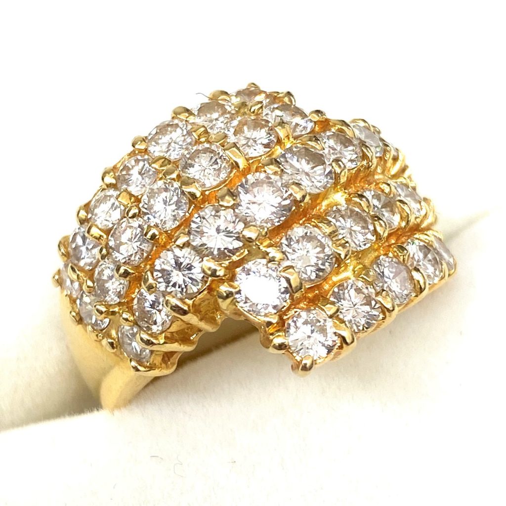 18K 18金 メレダイヤ リングの買取実績 | 買取専門店さすがや