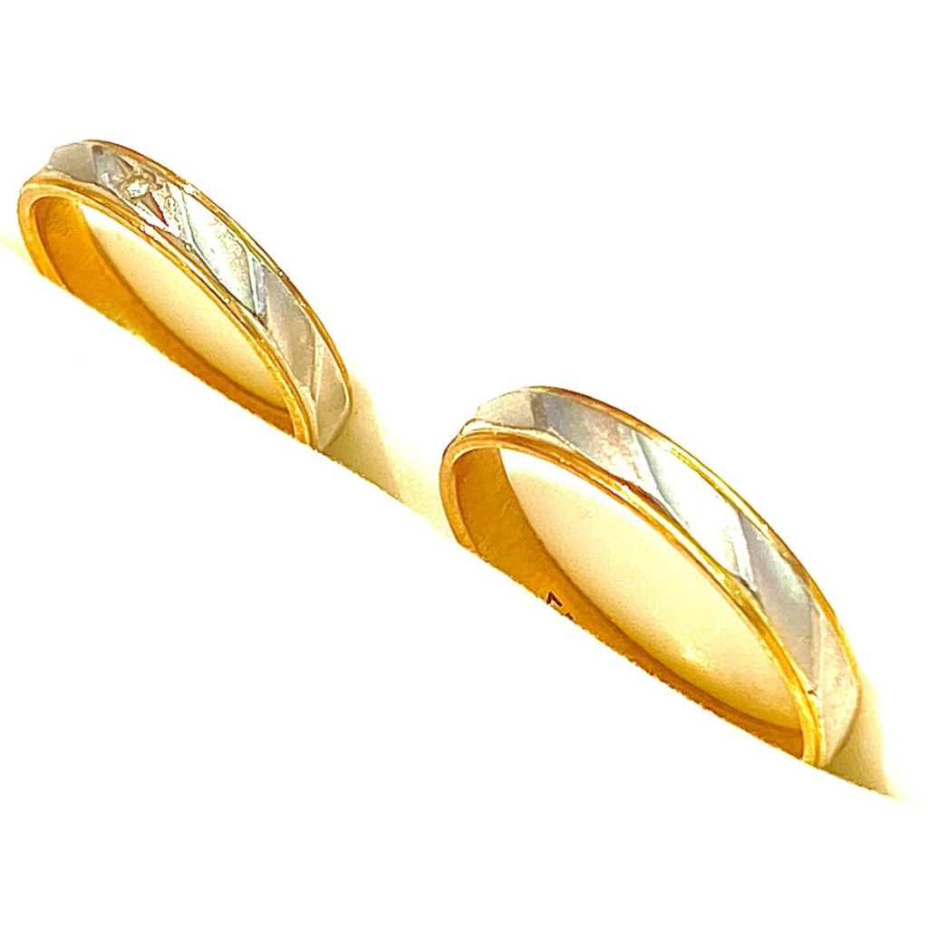 K18/Pt900 コンビリングの買取実績 | 買取専門店さすがや