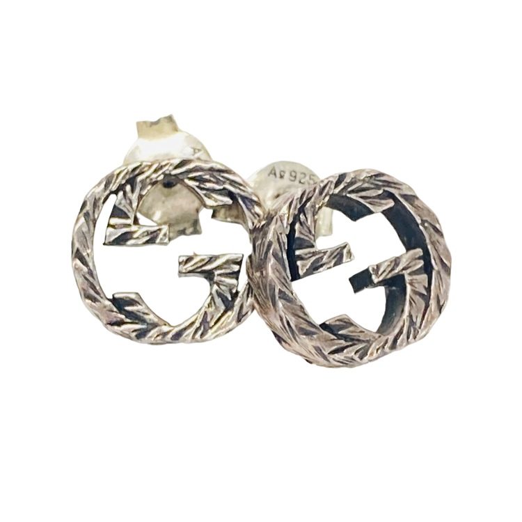 グッチ GUCCI インターロッキングG ピアス シルバーの買取実績 | 買取