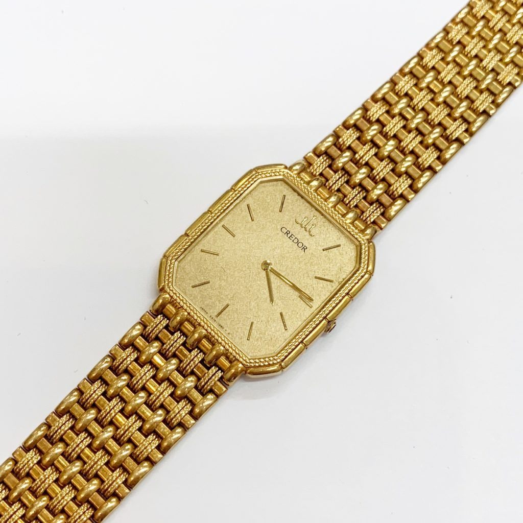 K18 時計 SEIKO セイコー クレドール 不動 18金の買取実績 | 買取専門