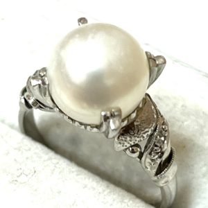 K14WG パールリングの買取実績 | 買取専門店さすがや