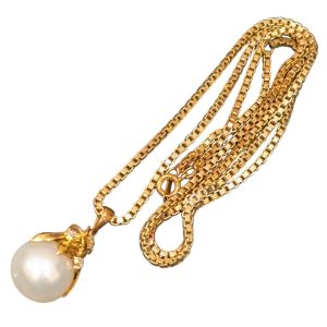 K14WG パールリングの買取実績 | 買取専門店さすがや