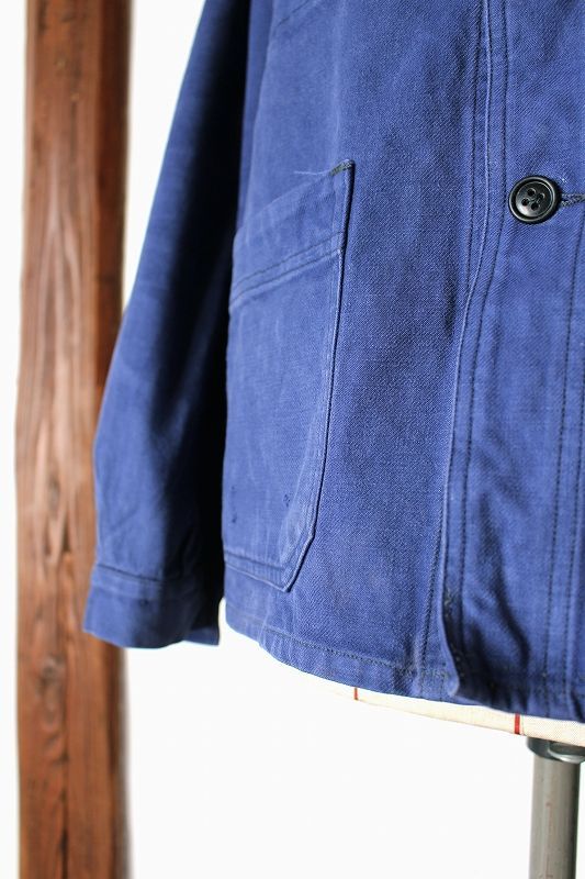 フランス】1950年代頃のコットンツイルワークジャケット(Le Cres