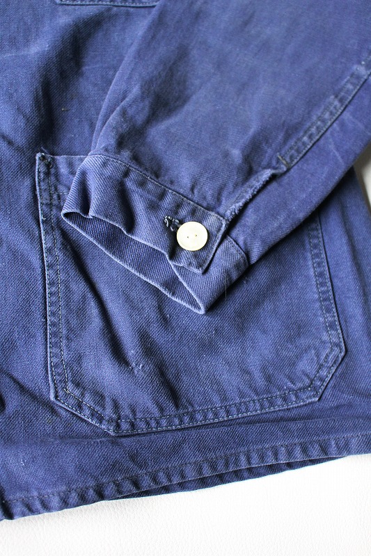 フランス】1950年代頃のコットンツイルワークジャケット(Le Cres