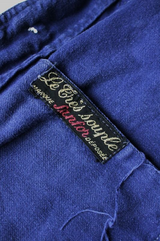 フランス】1950年代頃のコットンツイルワークジャケット(Le Cres