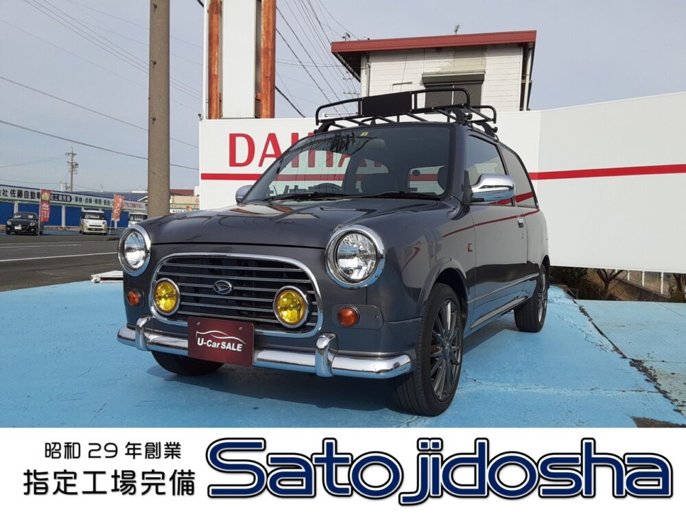 車検付き最短1週間で納車が可能！レトロ感のあるデザインが可愛い