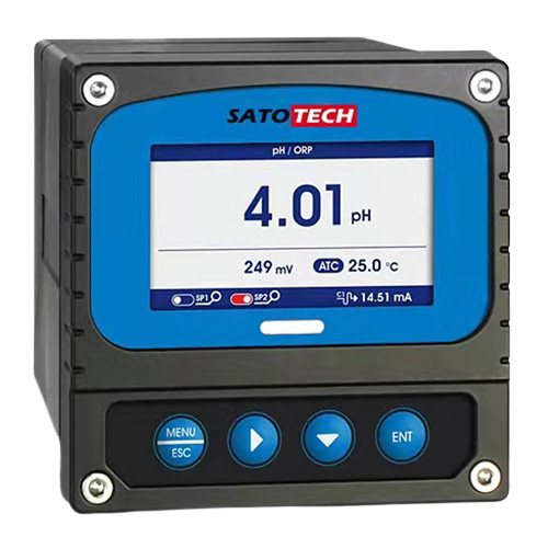 プロセスpH計HJ-CT4-PH （pH電極PE-17ATC付）サトテック | 設置パネル