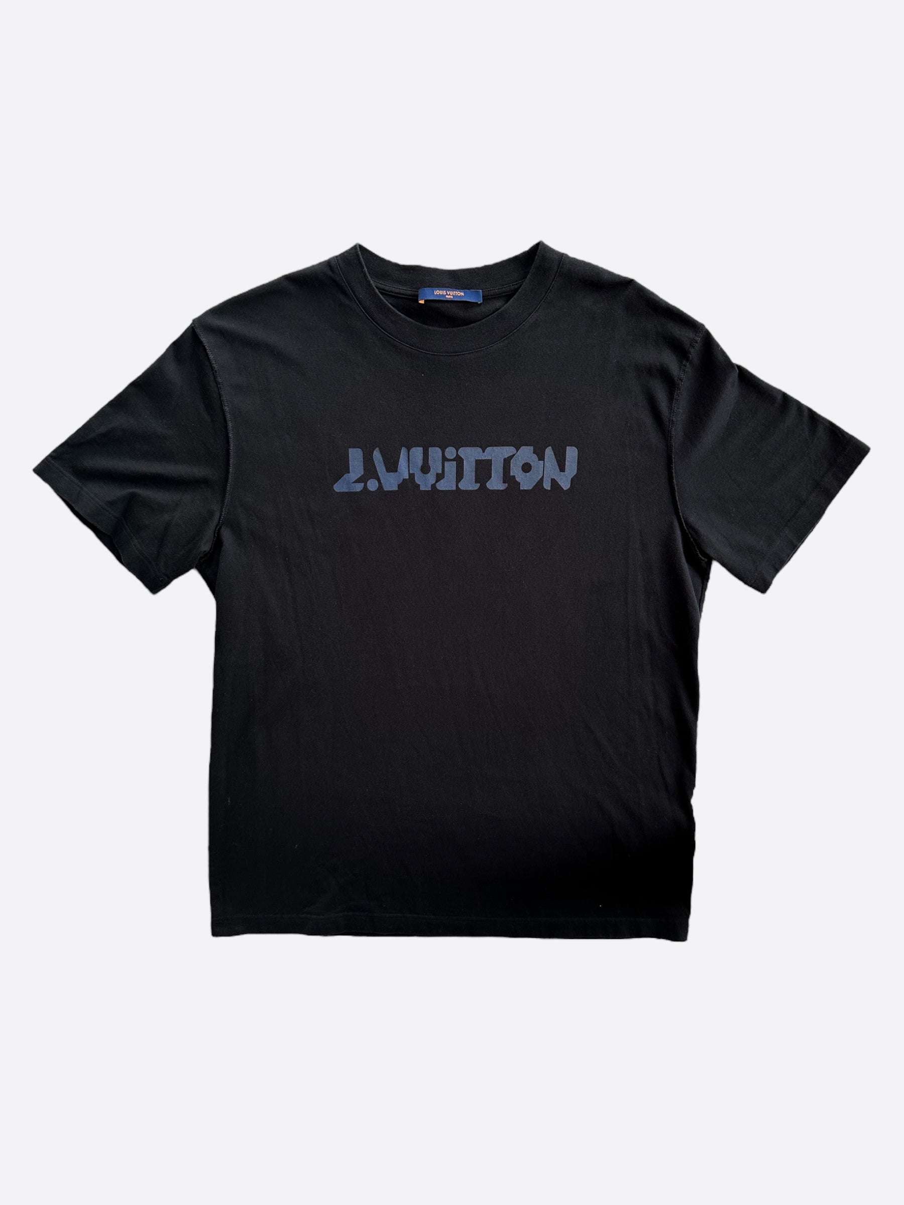 Louis Vuitton Black L.Vuitton Heat Reactive T-Shirt – Savonches