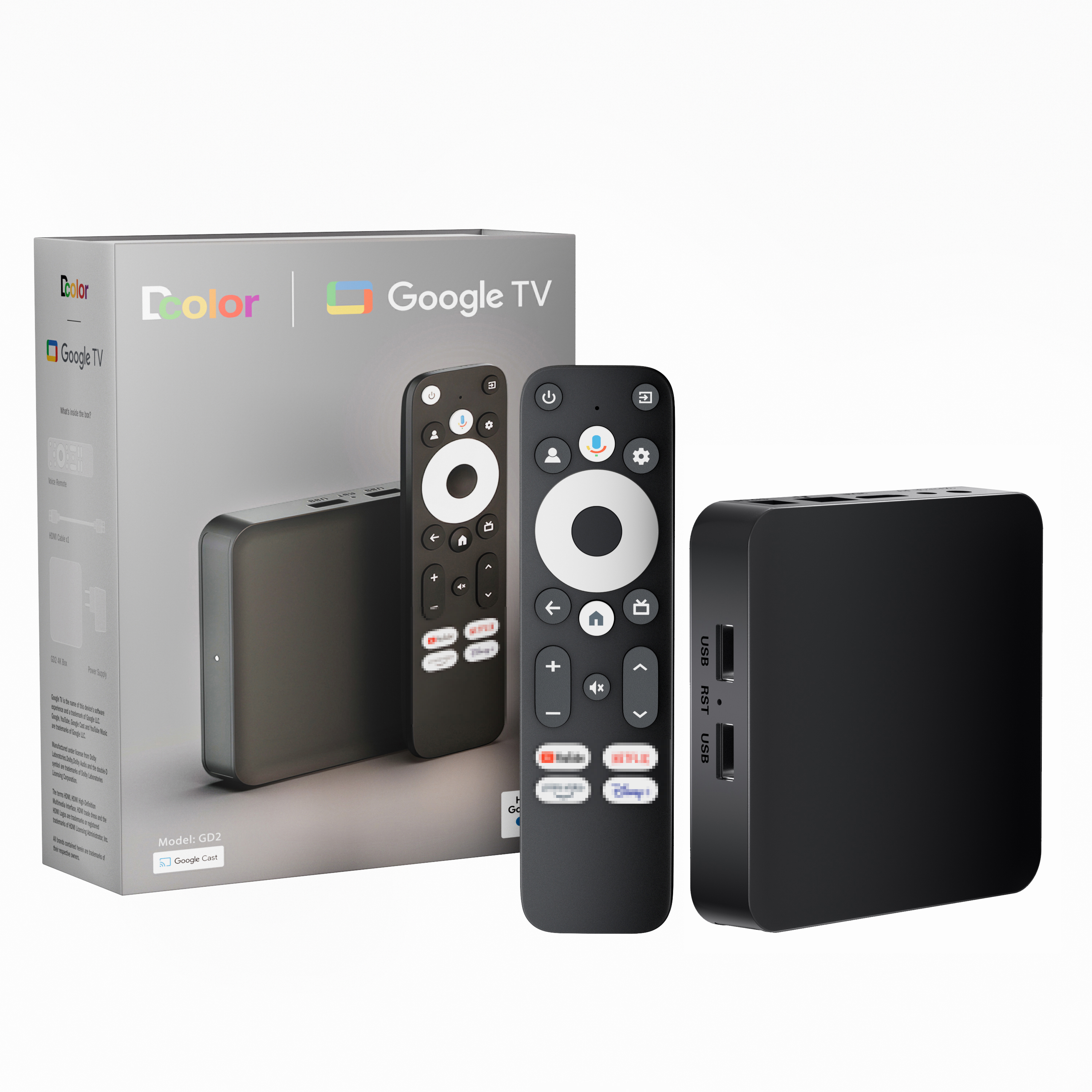 GD2 google Chromecast with google Tv 4k google BT5.1 Playstore