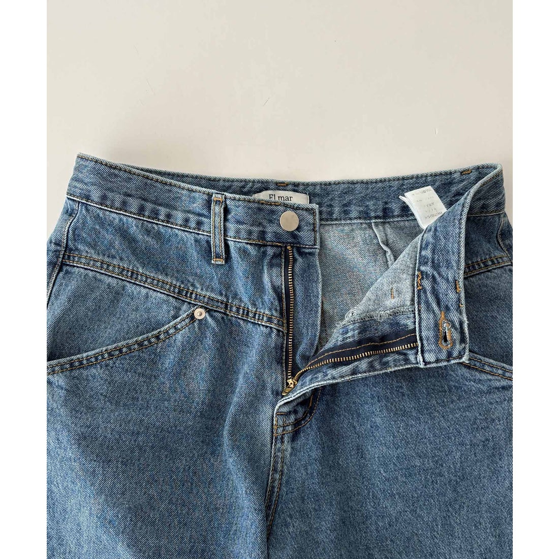 キャナルジーン CANAL JEAN El mar ヨークデニムパンツ （インディゴ