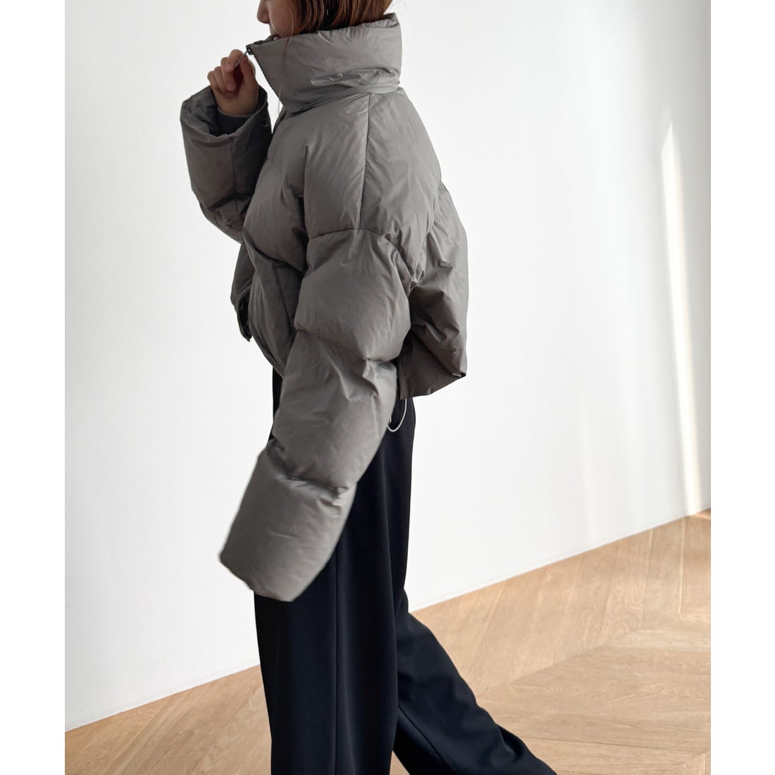 キャナルジーン CANAL JEAN El mar パーカーショートダウンジャケット