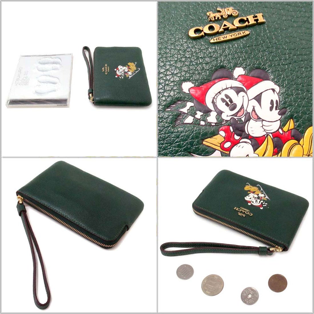 コーチ COACH コーチ ポーチ COACH アウトレット ディズニーxコーチの