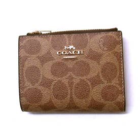コーチ COACH コーチ 財布 COACH チェッカーボード プリント スナップ