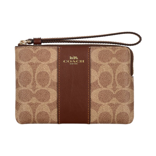 コーチ COACH ポーチ CW854 コーナー ジップ リストレット