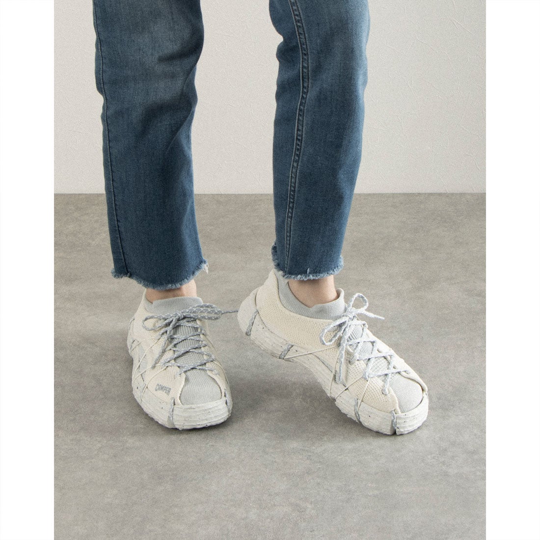 カンペール CAMPER ROKU / スニーカー （ホワイト） -靴＆ファッション