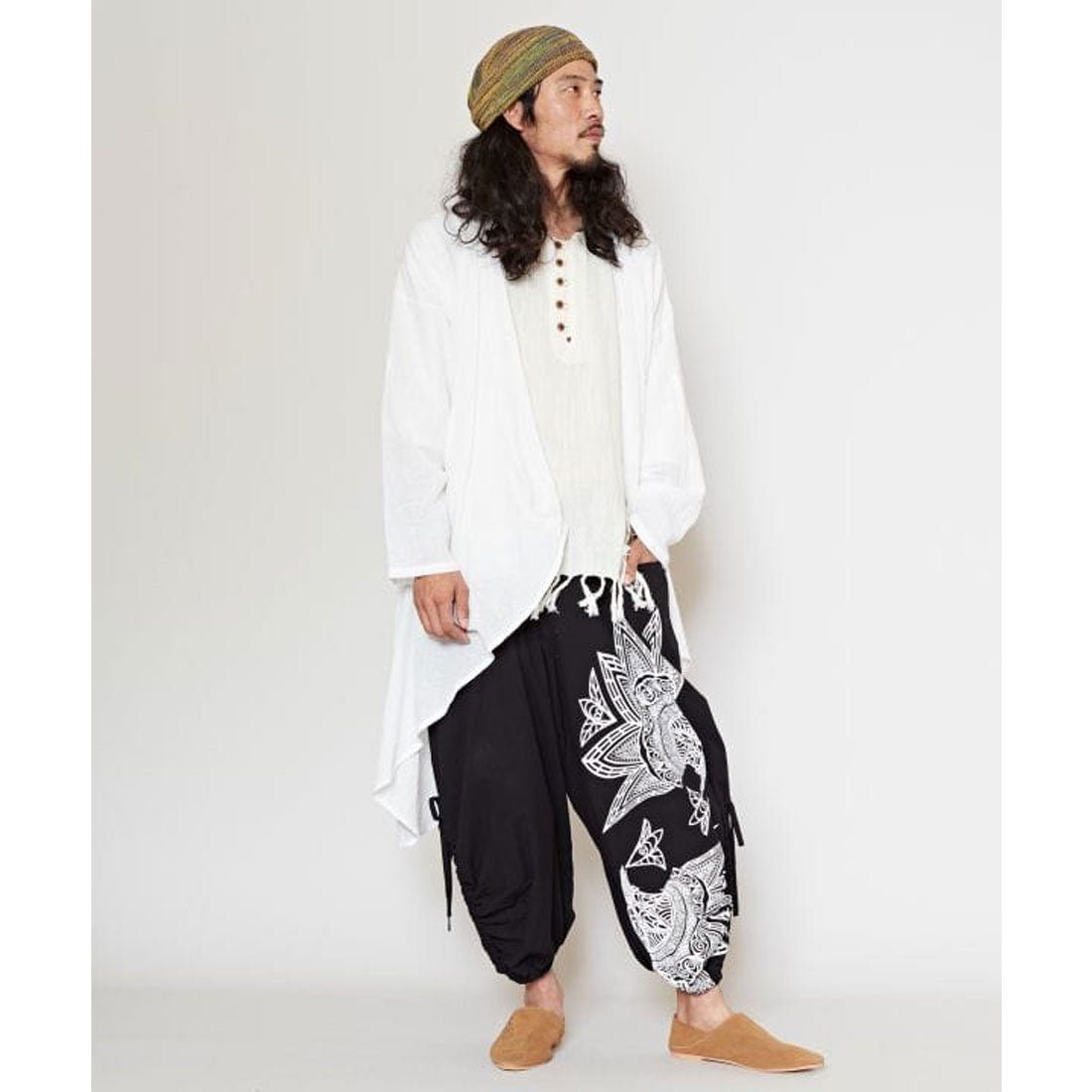 チャイハネ チャイハネ 【チャイハネ】ドレープMEN'S変形ロング