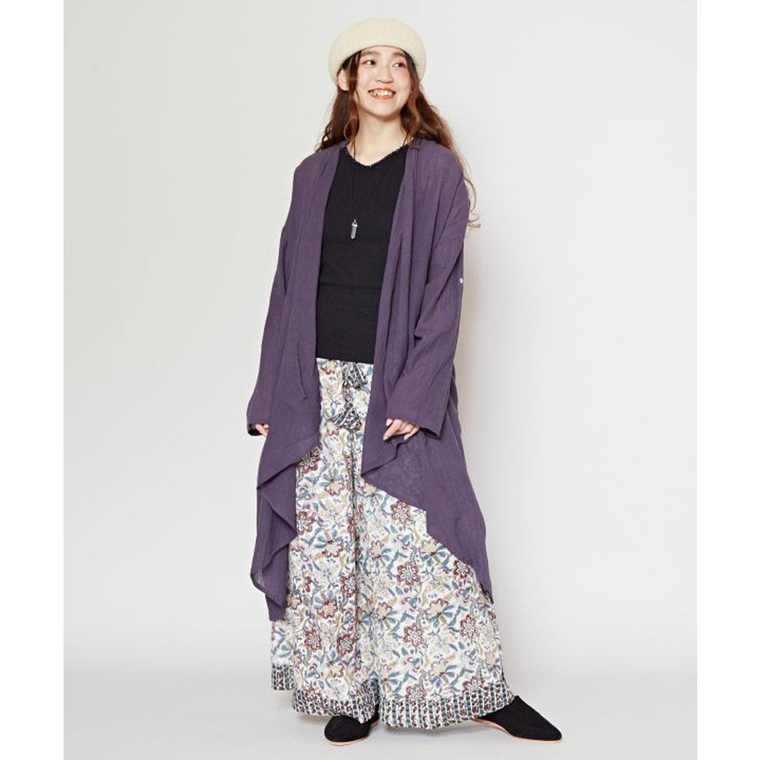 チャイハネ チャイハネ 【チャイハネ】ドレープMEN'S変形ロング