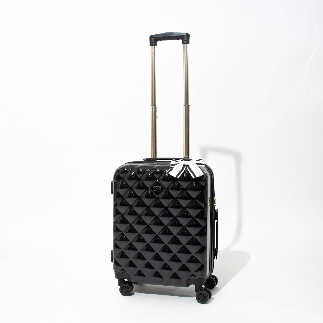 セシルマクビー CECIL McBEE Sサイズ キルト風キャリーケース