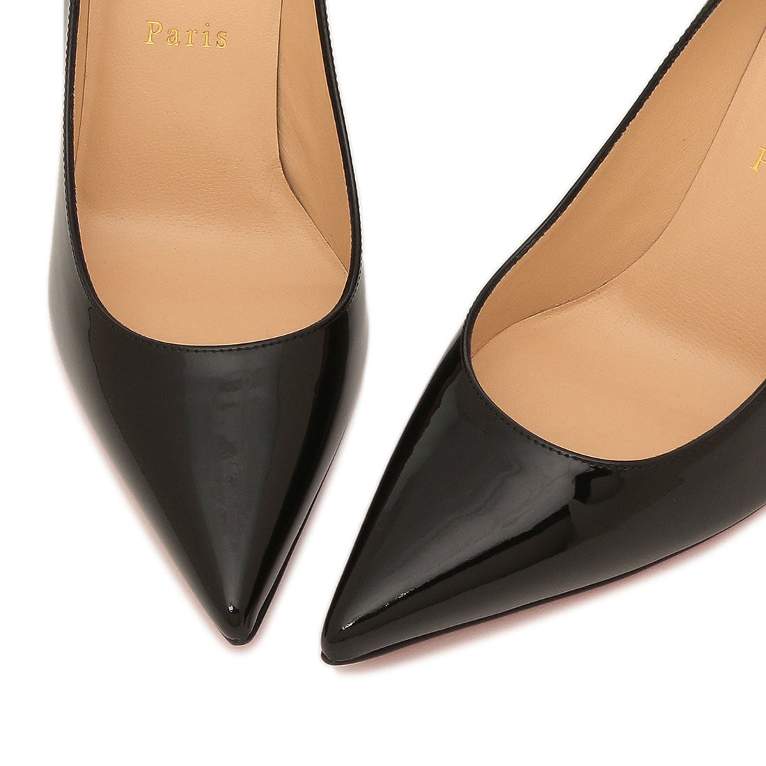 クリスチャン ルブタン Christian Louboutin パンプス ブラック レッド