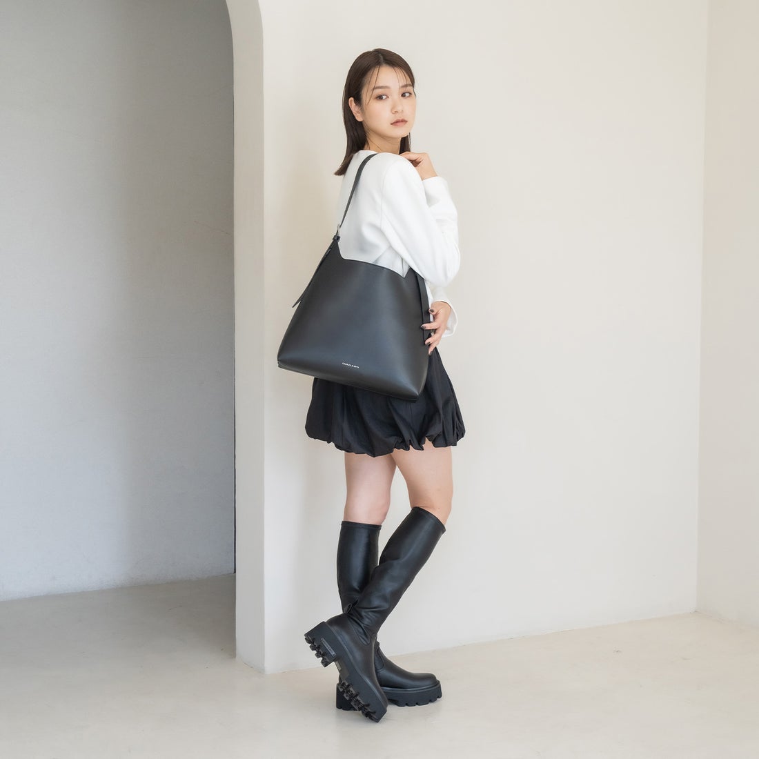 CHARLES & KEITH Imogen イモージェン チャンキープラットフォーム