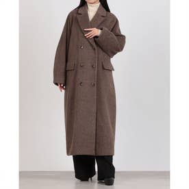 クラネ CLANE DOUBLE WOOL LONG COAT （GRAY） - ファッション通販