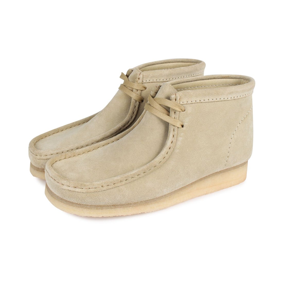 クラークス Clarks ワラビー ブーツ メンズ WALLABEE BOOT ベージュ