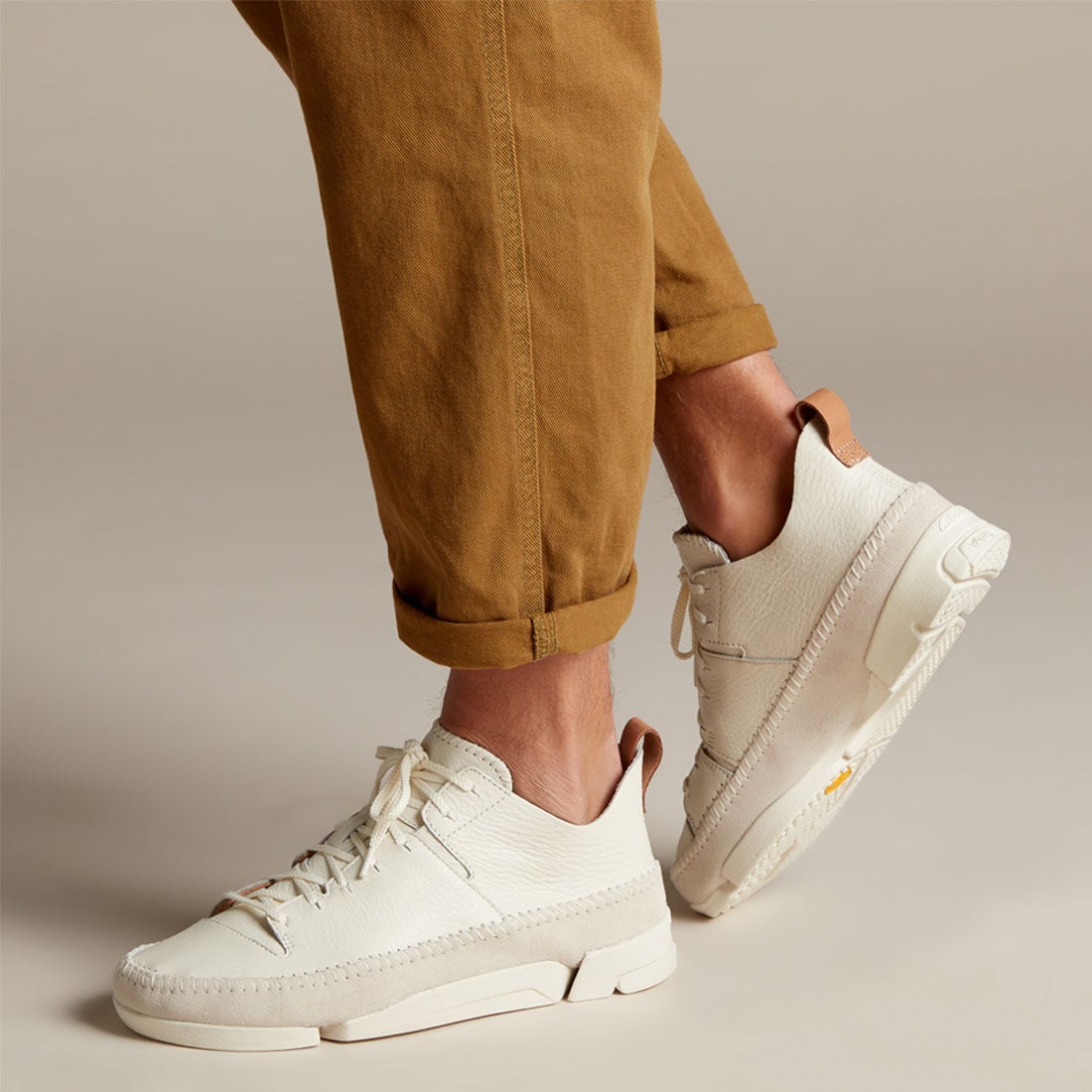 ホワイト三角クッションとターコイズネックバンド ホワイト三角