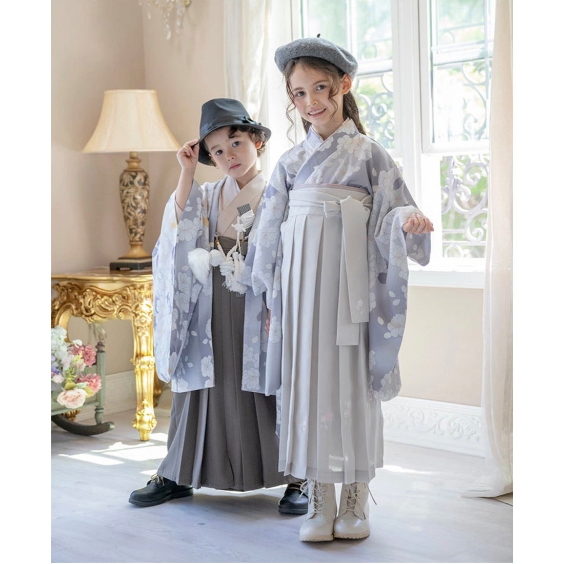 キャサリンコテージ Catherine Cottage 男の子羽織袴セット （八重桜