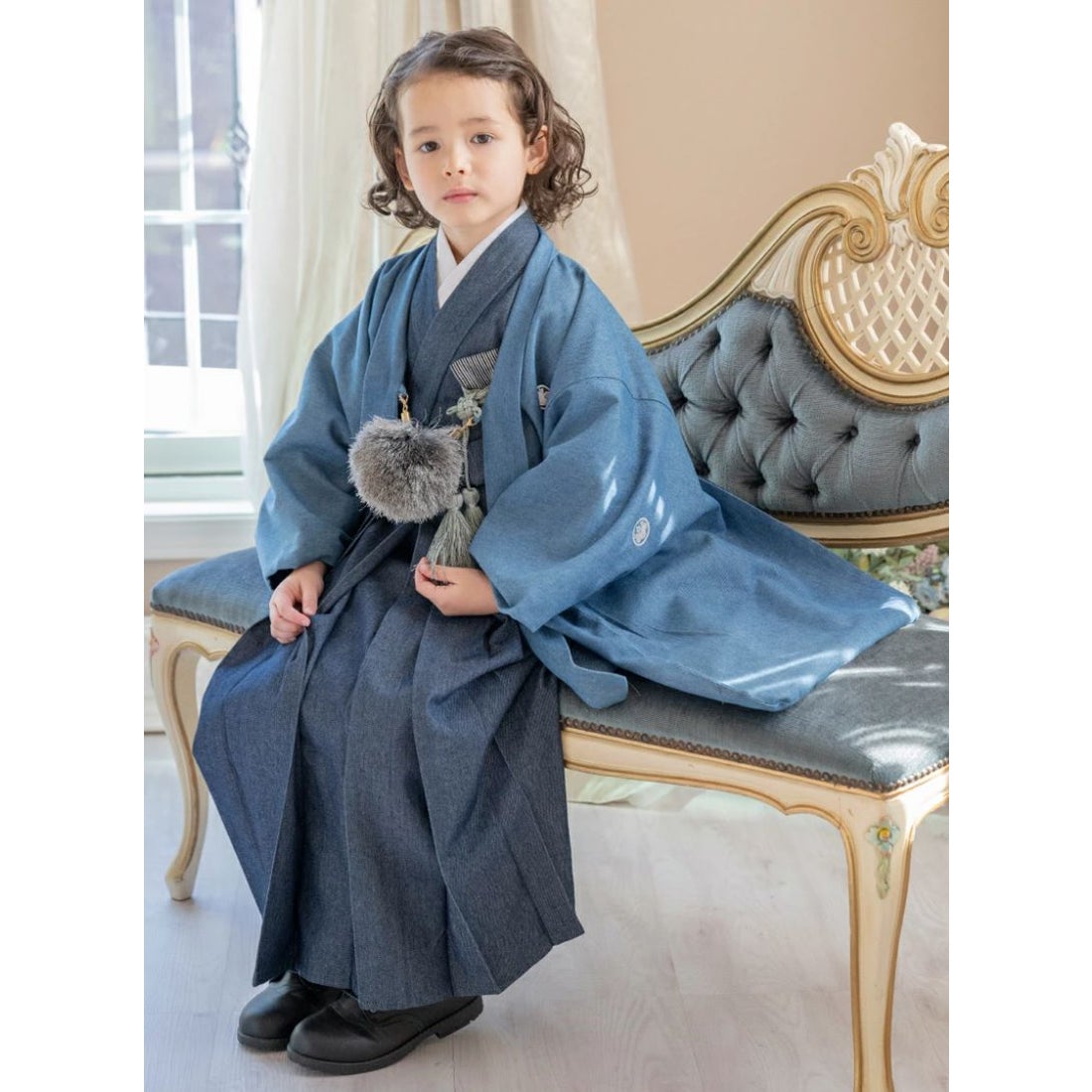 キャサリンコテージ Catherine Cottage 男の子羽織袴セット （八重桜