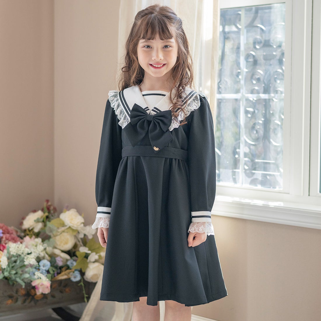 キャサリンコテージ Catherine Cottage レース使いのセーラー