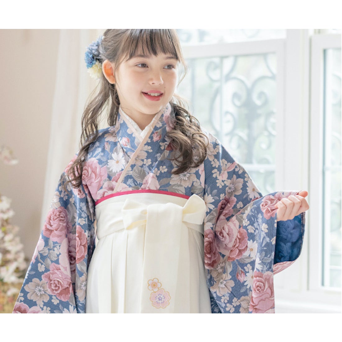 キャサリンコテージ Catherine Cottage 背中ファスナー袴一体型着物