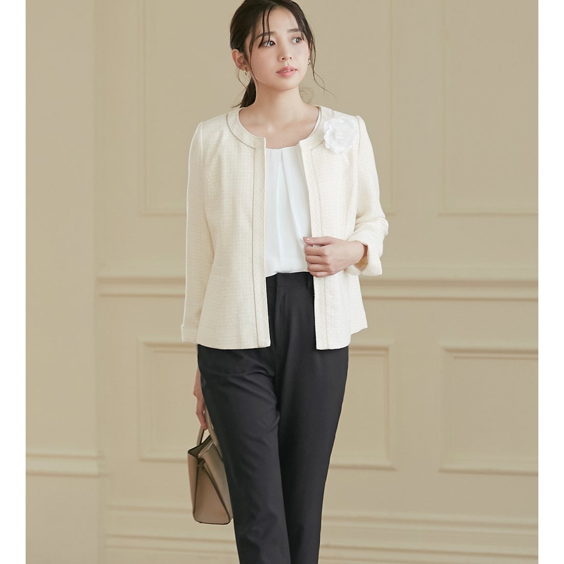 Alotta 【4点セット】入学式卒業式に！ママに嬉しい洗えるパンツ