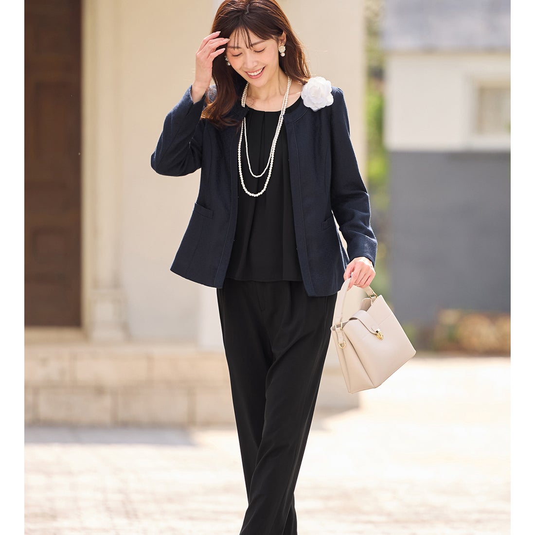 アロッタ Alotta 【4点セット】入学式卒業式に！ママに嬉しい洗える