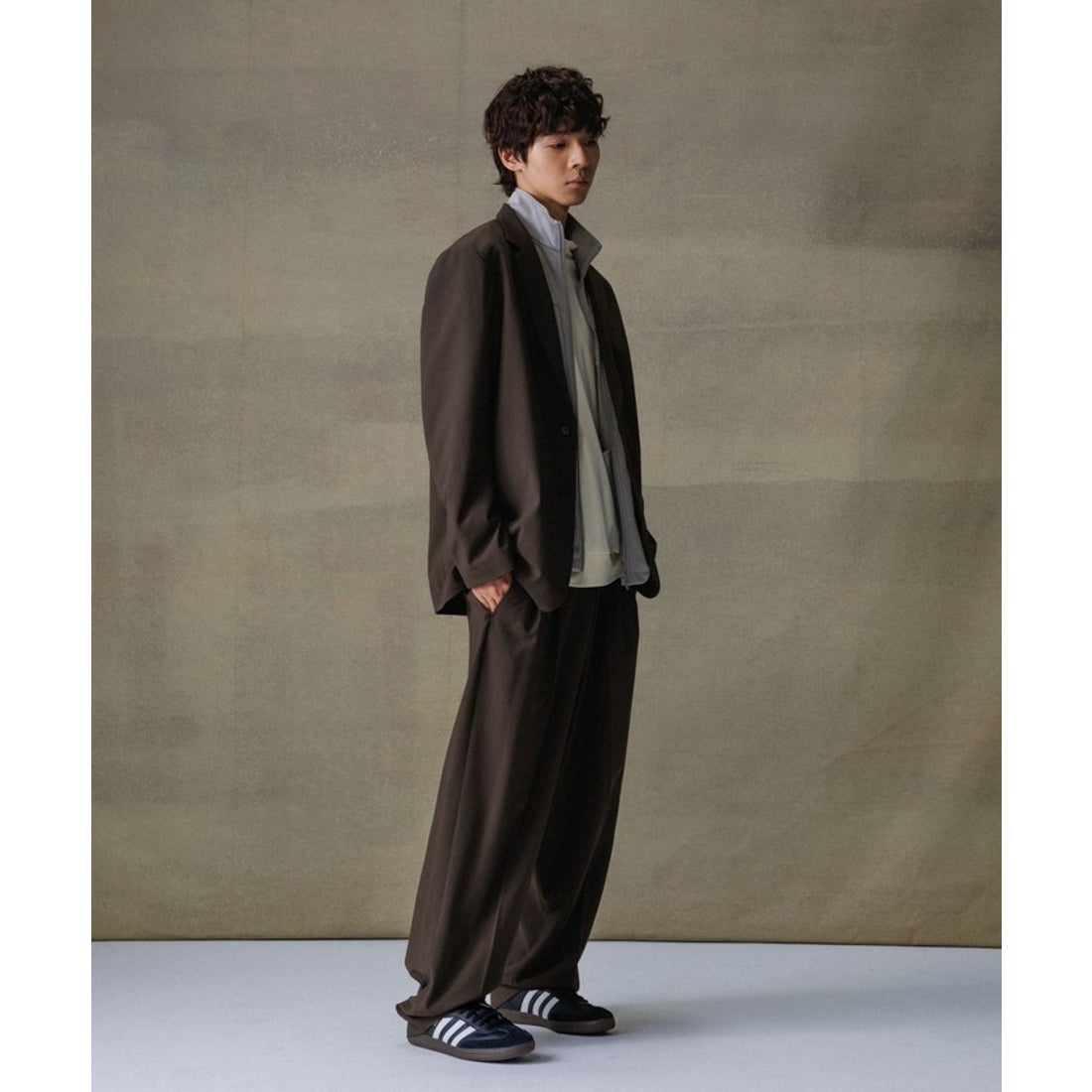 アダム エ ロペ ADAM ET ROPE' 【Chambrer】オーバーサイズ イージー