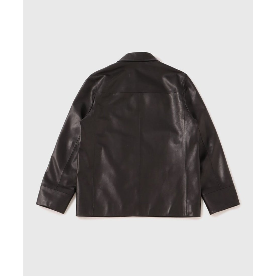 アダム エ ロペ ADAM ET ROPE' シープレザー カーコート