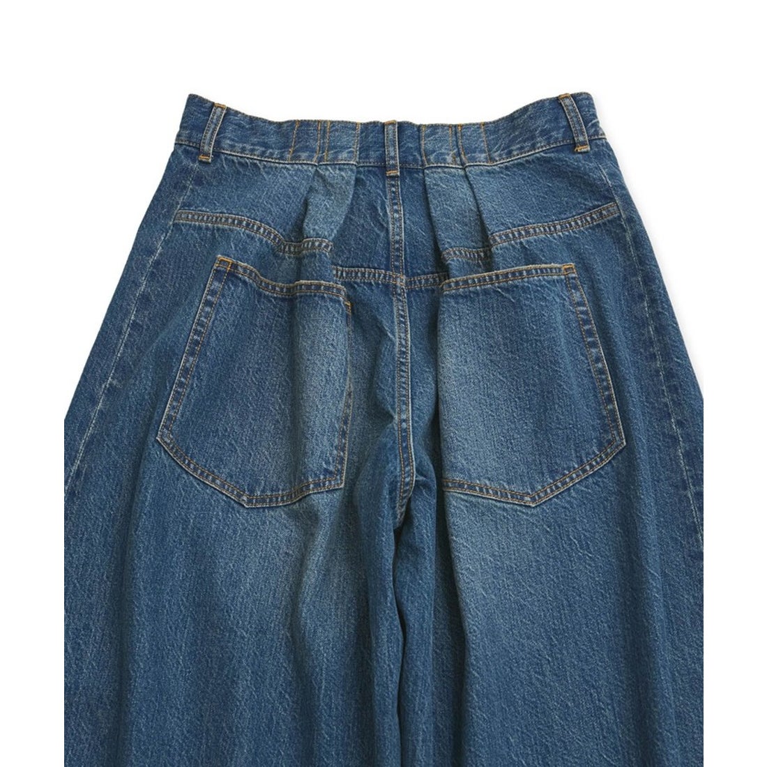 アダム エ ロペ ADAM ET ROPE' 【サステナブル】バックタックワイド