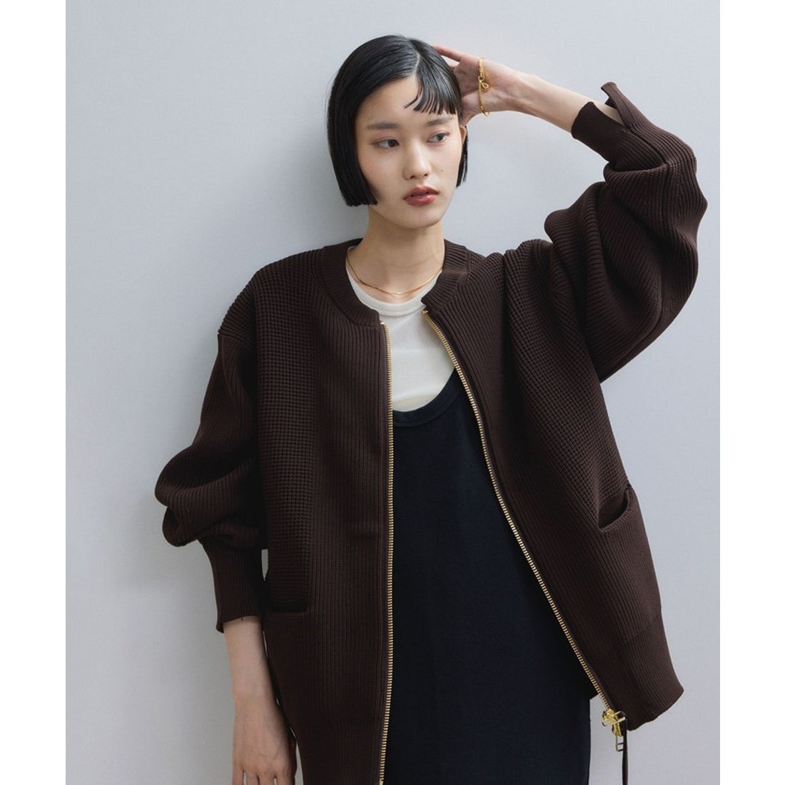 アダム エ ロペ ADAM ET ROPE' 【WEB限定】・【サステナブル】ジップ