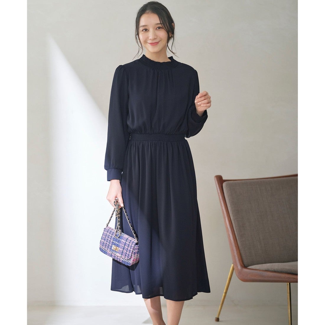 ANY SIS 【WEB限定】エニポカシリーズ ワンピース （ネイビー