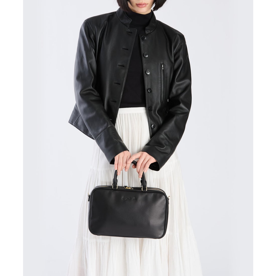 アニエスベーボヤージュ agne's b. VOYAGE YAS02－03 2WAYボストン