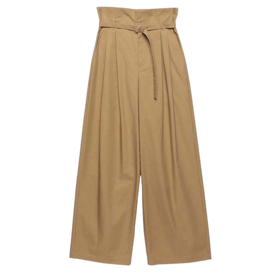 アニュアンス anuans ハイウエストワイドパンツ （BEIGE