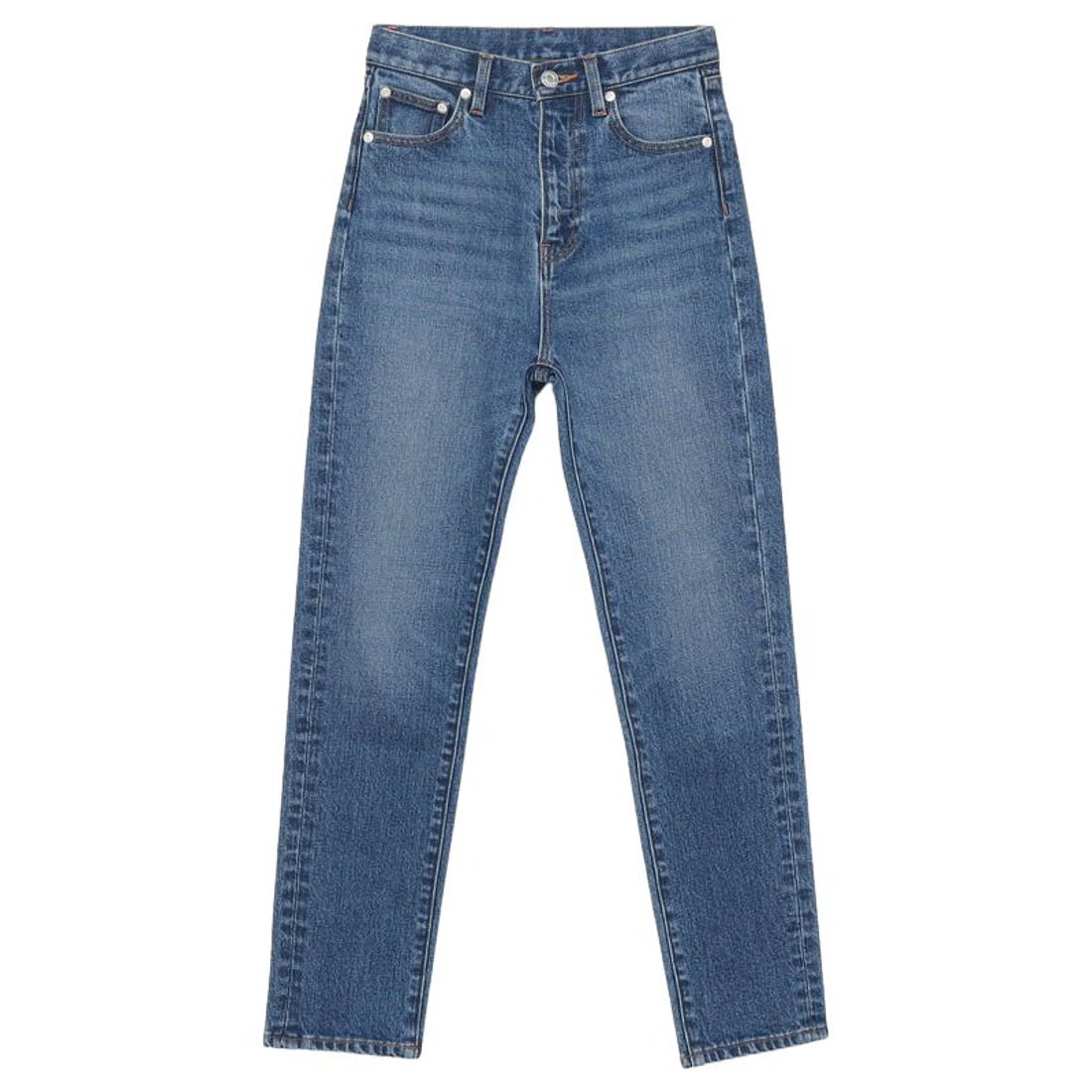 アニュアンス anuans テーパードデニム(BLU) （BLUE） - ファッション