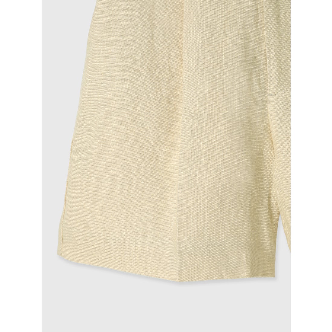 アニュアンス anuans リネンバミューダパンツ （BEIGE） -ファッション