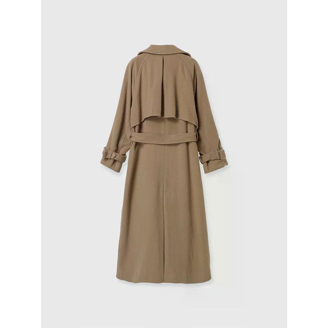 アニュアンス anuans ウールトレンチコート （CAMEL） - ファッション