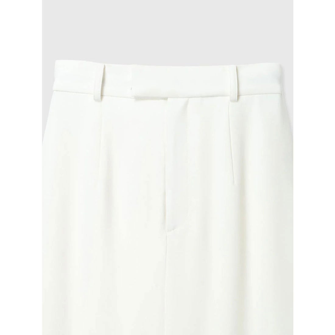 アニュアンス anuans ダブルサテンナロースカート （ECRU