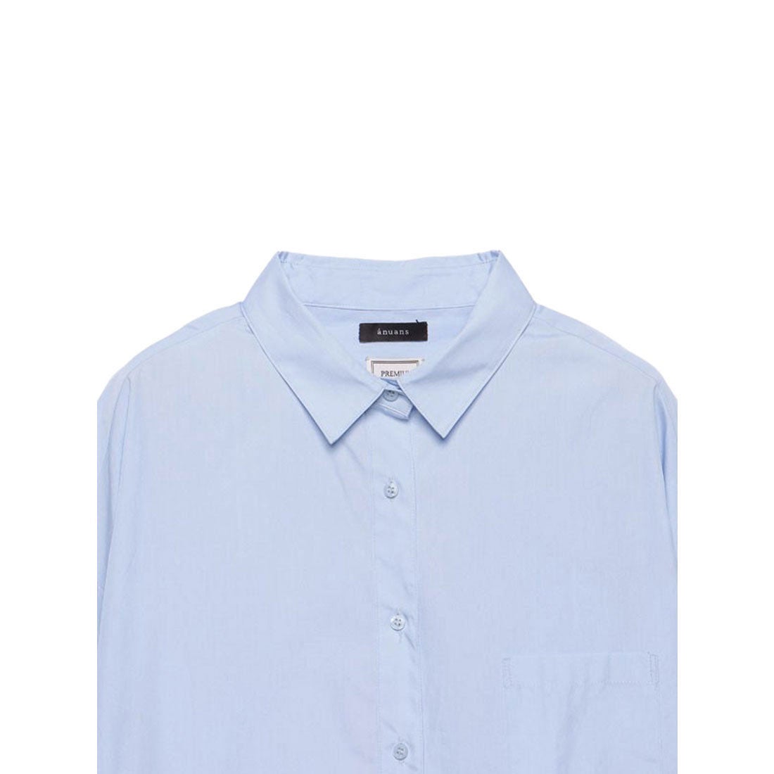 アニュアンス anuans スタンダードシャツ （SAX） -靴＆ファッション