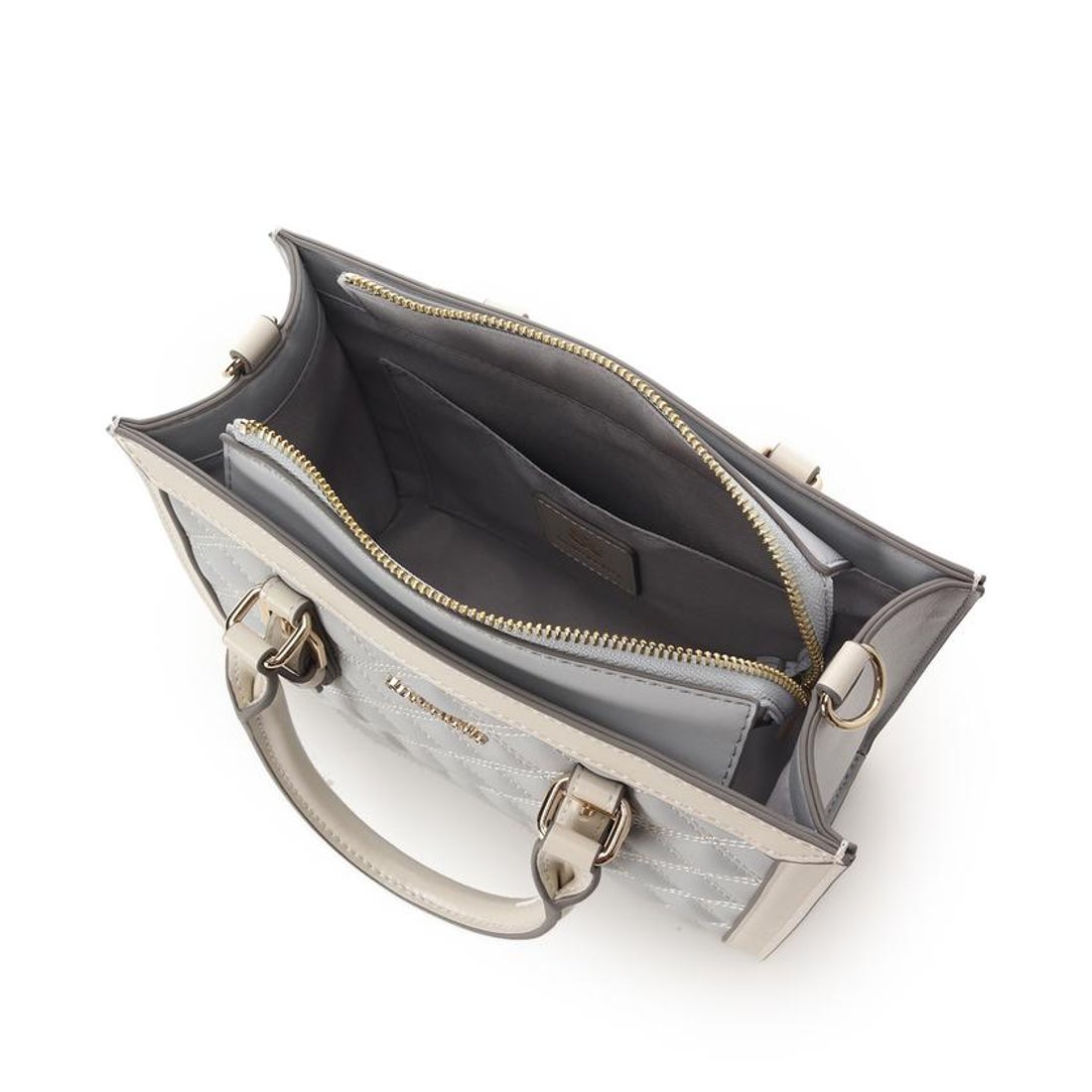 アンドシュエット & chouette キルティングスクエアバッグ （ブラック